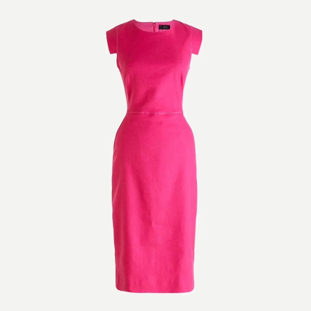 COPY - J. Crew Resume dress in stretch linen blend NWT sz 16